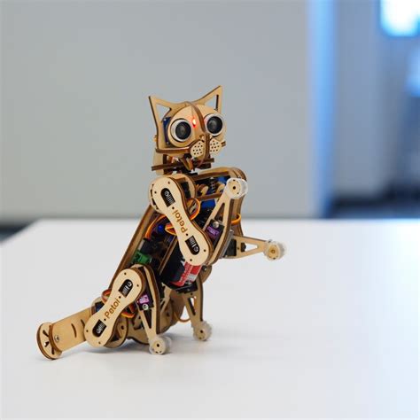 open cat robot kit usa|This robotic cat can perform lifelike behaviors with its .